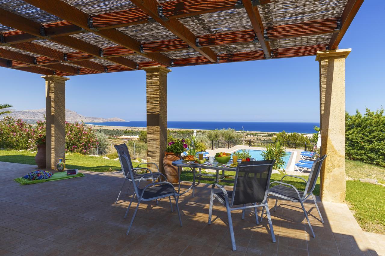 Villa Alexi Kalathos Bagian luar foto